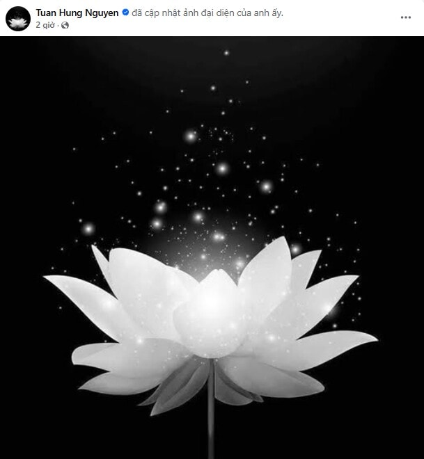 Ca sĩ Tuấn Hưng cập nhật ảnh đại diện vào tối 15/11.