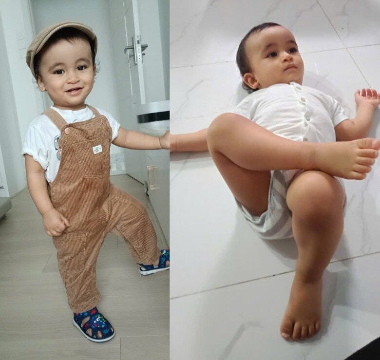 Bé Milo đốn tim người xem khi có điệu bộ như cụ non.