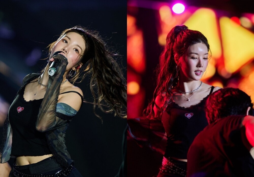 Nữ thần thế hệ mới Kwon Eunbi vừa nhảy vừa hát khi lần đầu đến Việt Nam biểu diễn.