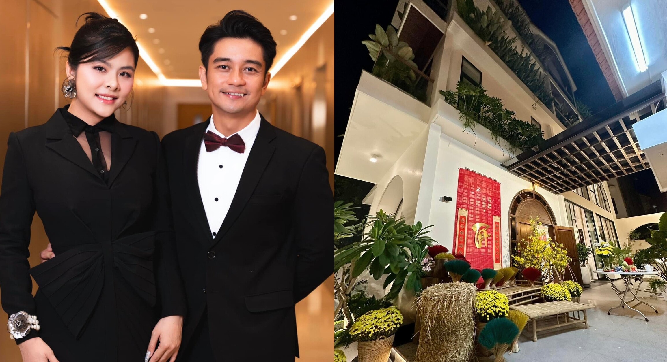 Vợ chồng Vân Trang ở trong biệt thự rộng 1.000m2 tại TP HCM.