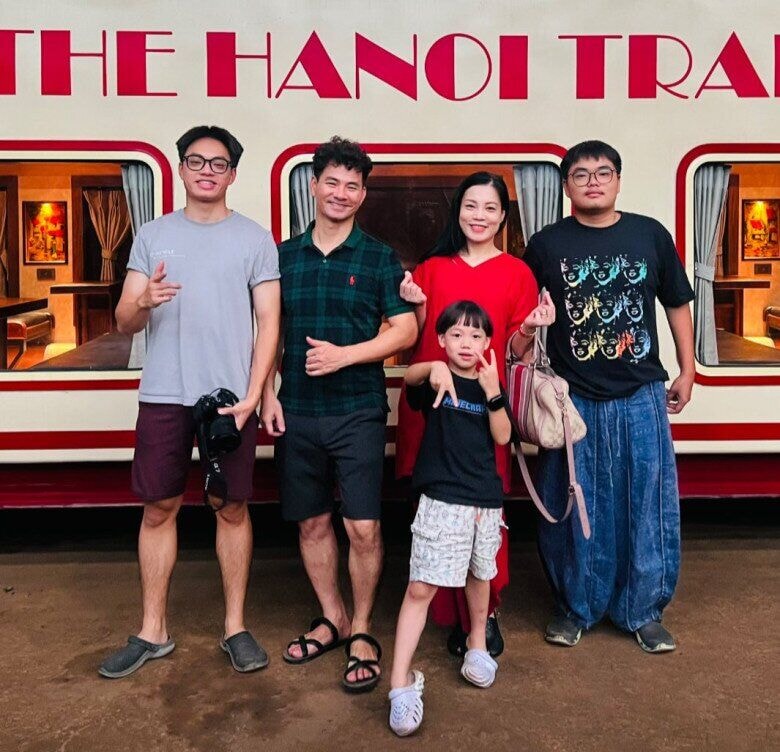 Gia đình NSND Xuân Bắc có ba người con trai.