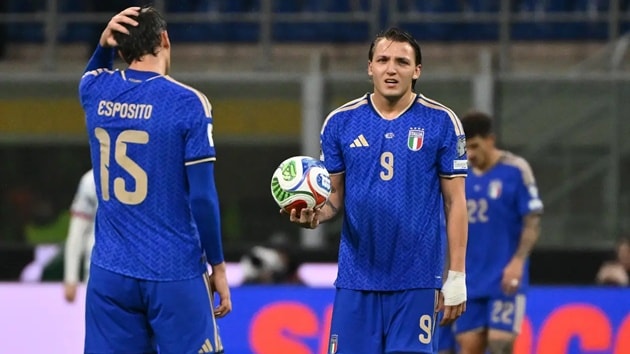 Italy nguy cơ lỡ World Cup.