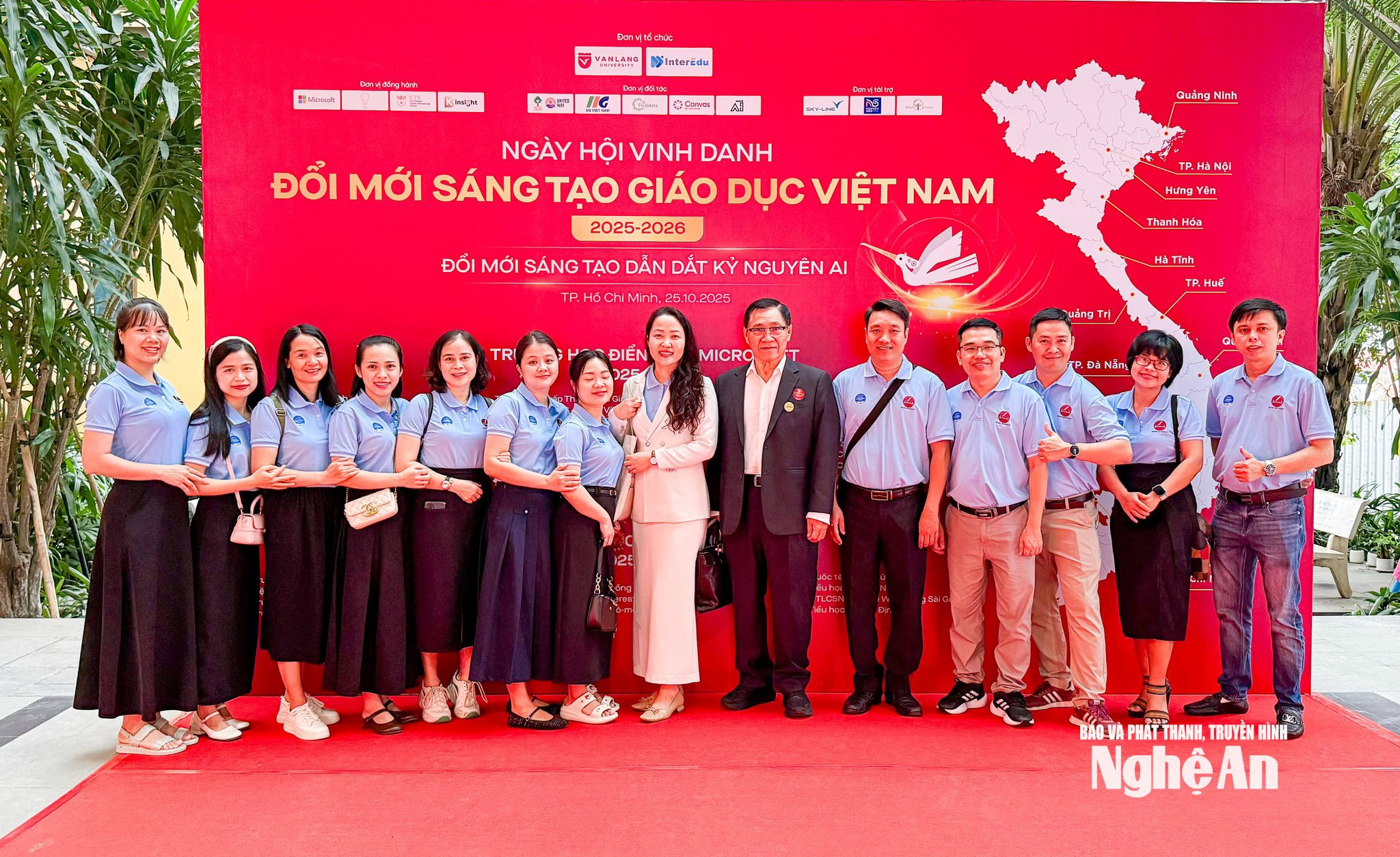 Trường Tiểu học, THCS và THPT Hoàng Việt tham gia Ngày hội Vinh danh đổi mới sáng tạo giáo dục Việt Nam năm học 2025 -2026