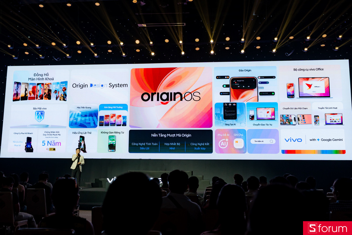Các tính năng cốt lõi trên OriginOS 6