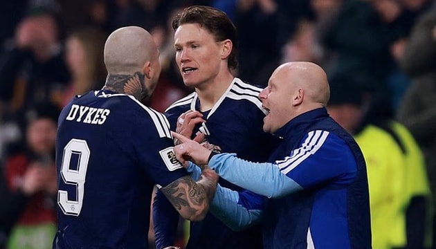 Khoảnh khắc lịch sử của bóng đá Scotland.