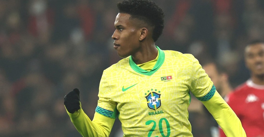 Màn trình diễn của Estevao nhận được nhiều lời khen ngợi.