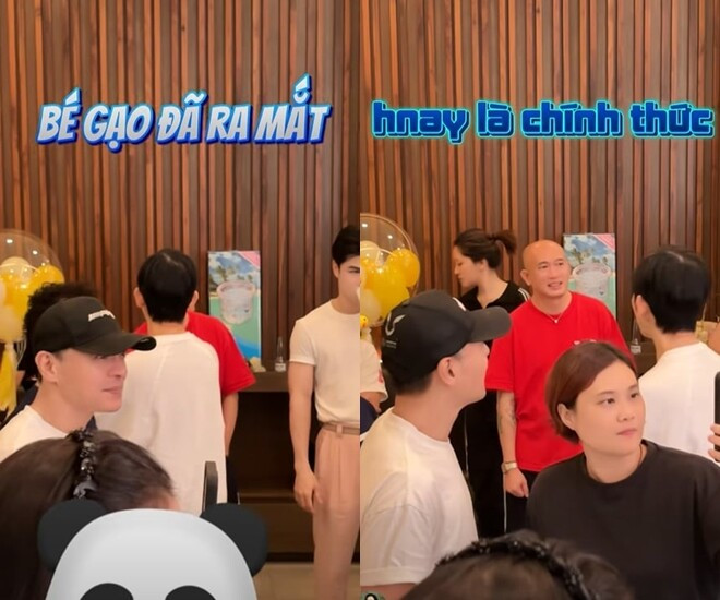 Không gian ấm cúng của buổi tiệc sinh nhật Huy Trần và ra mắt bé Gạo.