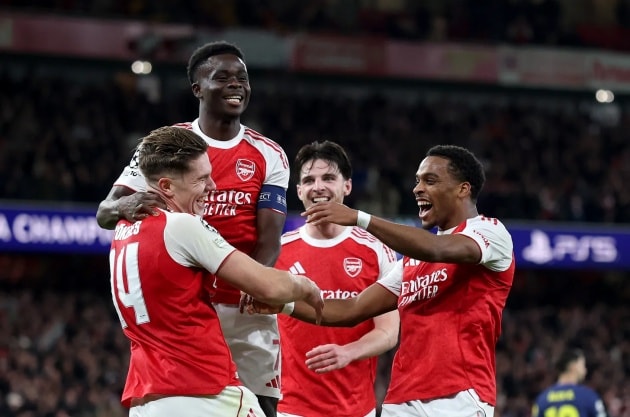 Saka được Real Madrid theo đuổi.