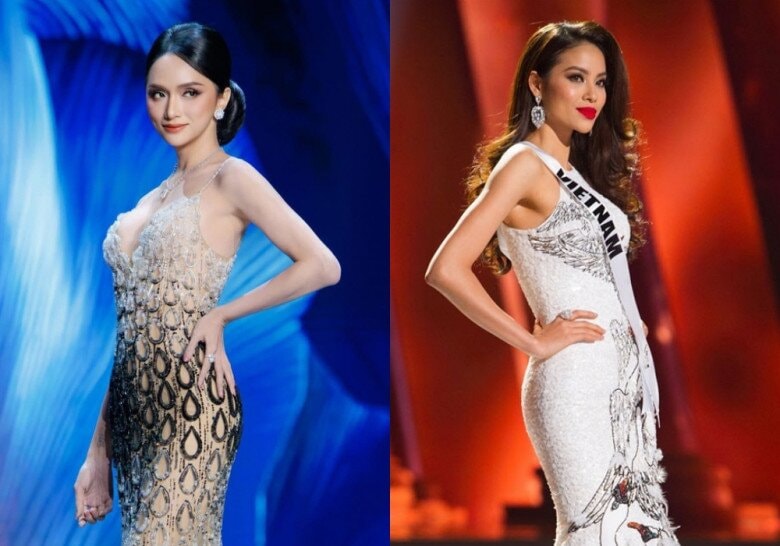 Dù Hương Giang năm nay được kỳ vọng sẽ làm nên chuyện giống Phạm Hương năm 2015, nhưng cả hai đều phải ngậm ngùi vỗ tay chúc mừng các thí sinh khác.