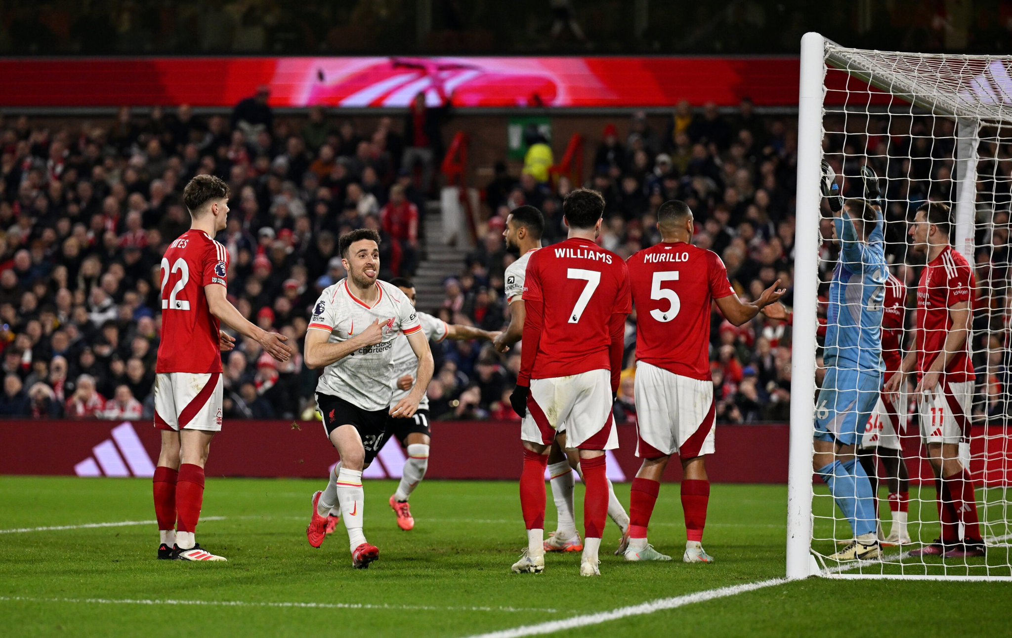 Nottingham Forest 1-1 Liverpool Stats: Top Two Sides Secure a Point Apiece in Entertaining Draw | Opta Analyst