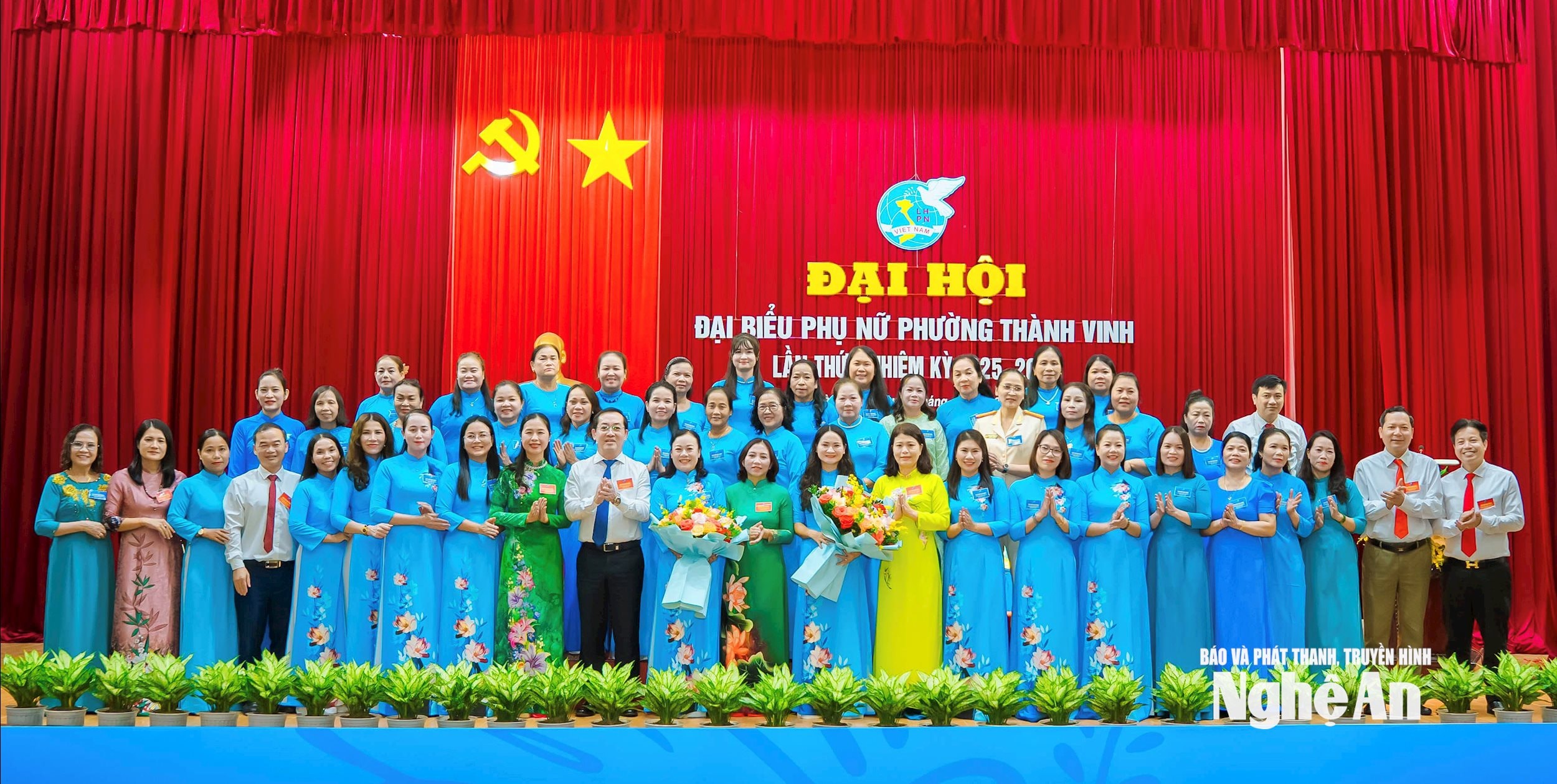 BCH Hội LHPN Phường Thành Vinh khóa I, nhiệm kỳ 2025 - 2030. Ảnh CTV