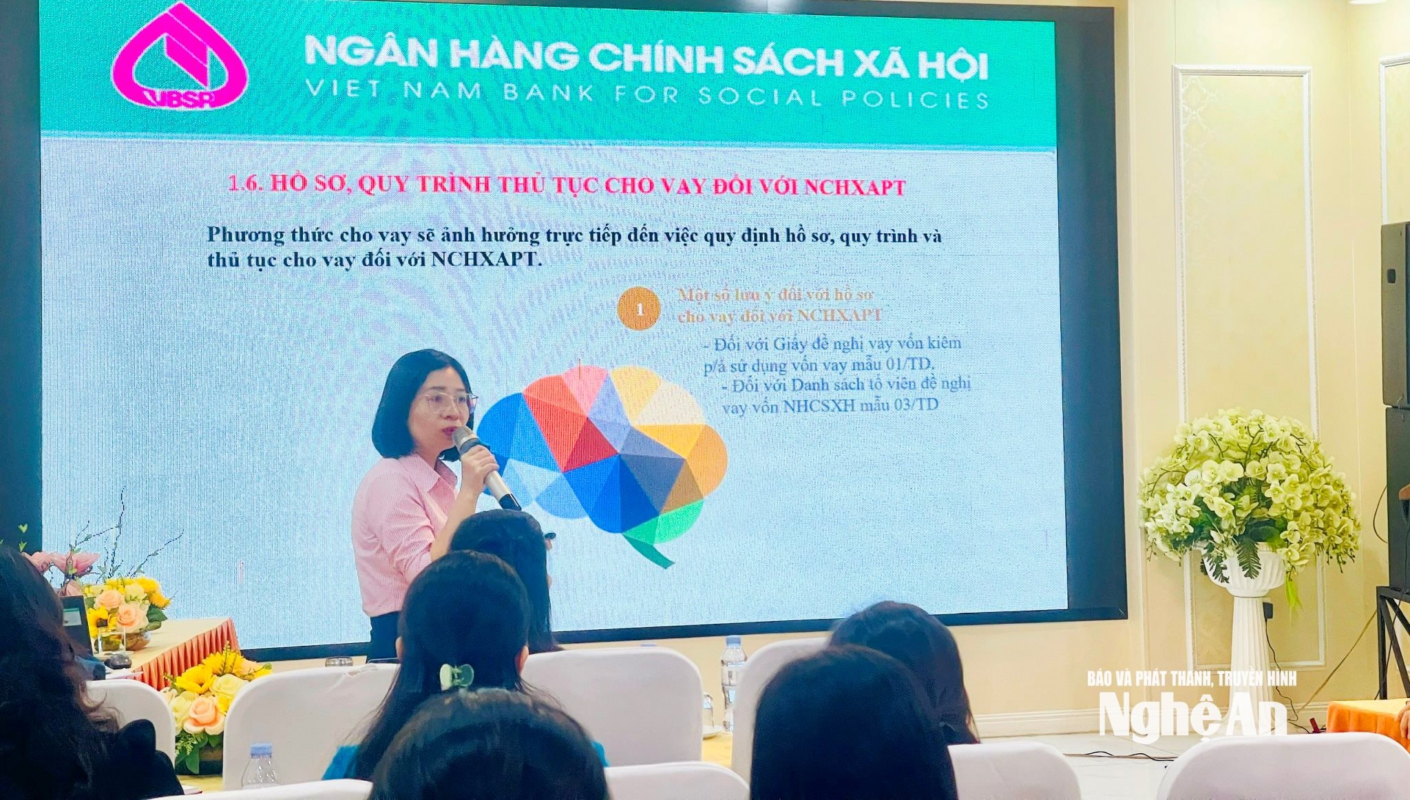 Tap huan nghiep vu uy thac NHCSXH tại cap tinh