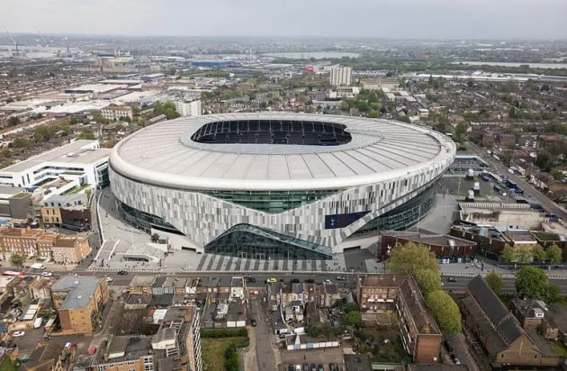 Sân vận động Tottenham Hotspur được coi là một trong những sân vận động tốt nhất thế giới.
