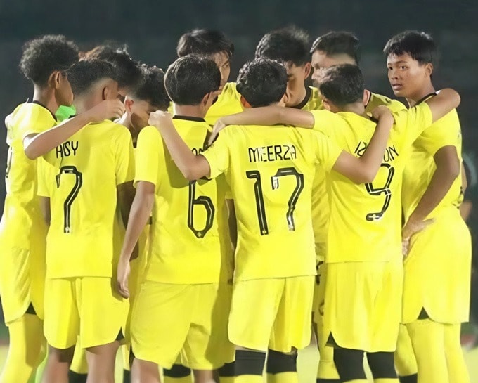 U17 Malaysia đang phải chịu một áp lực cực lớn 