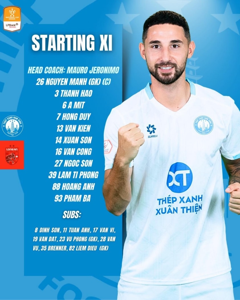 Xuân Son chính thức tái xuất trong màu áo CLB Nam Định 746622