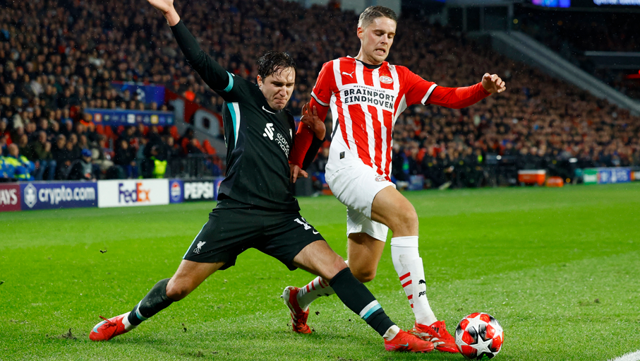 PSV Eindhoven 3-2 Liverpool: Federico Chiesa shows promise despite defeat - BBC Sport
