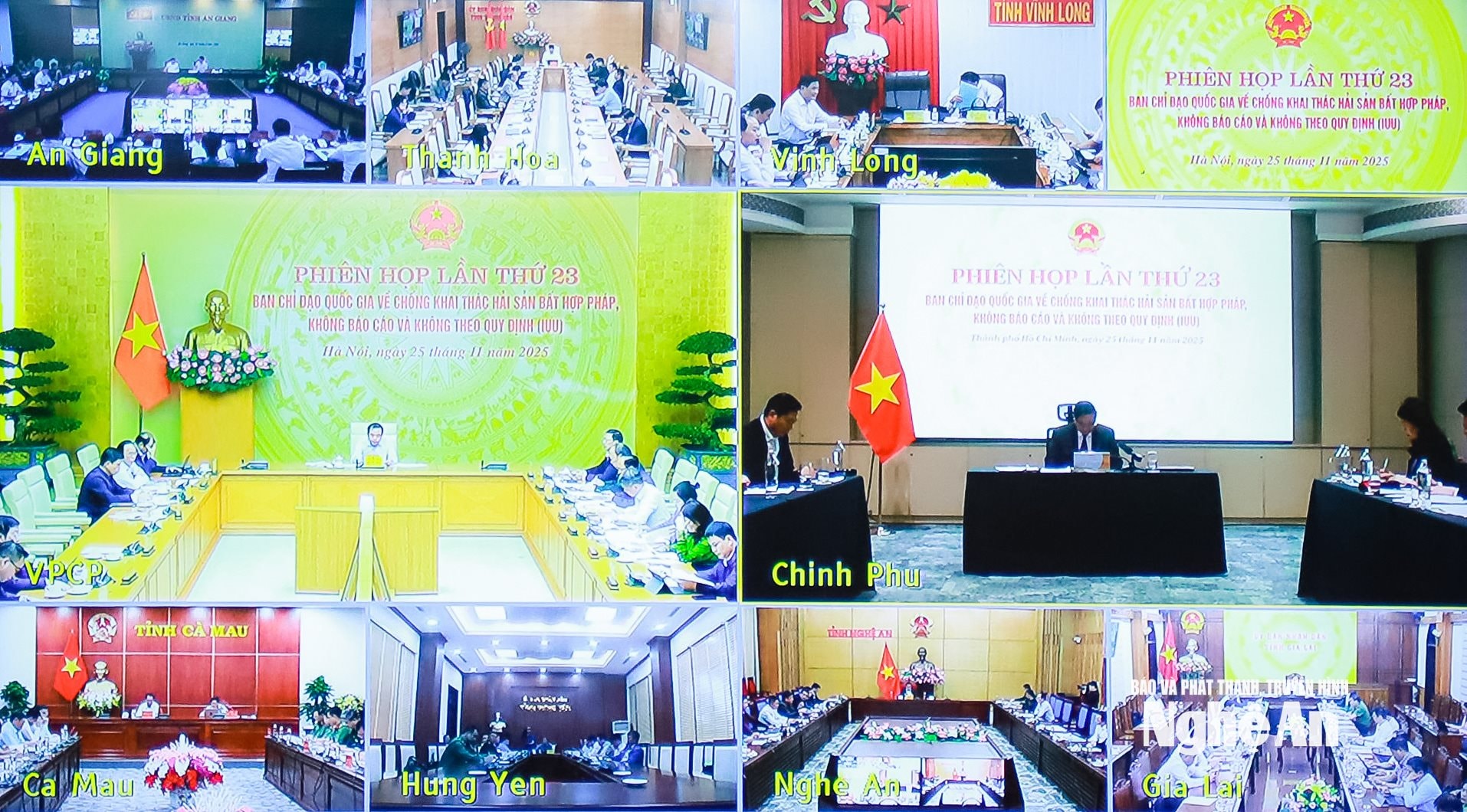 Thủ tướng Chính phủ phát biểu kết luận từ điểm cầu TP. Hồ Chí Minh. Ảnh: Thành Duy