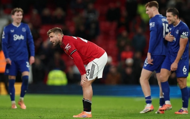 Thất bại trước Everton phơi bày bộ mặt thật của Man Utd.