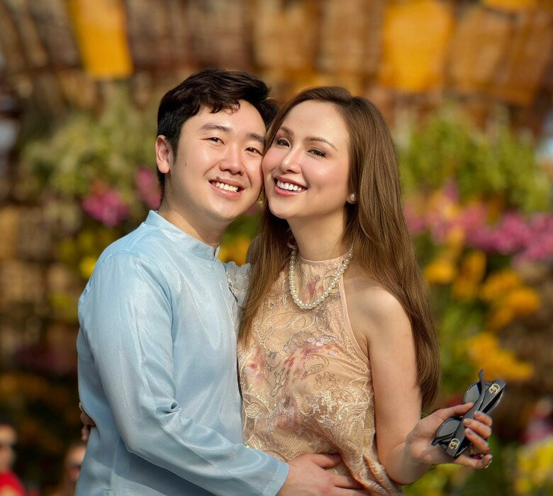 Chồng Diễm Hương cảm ơn vợ sau được lên chức bố.