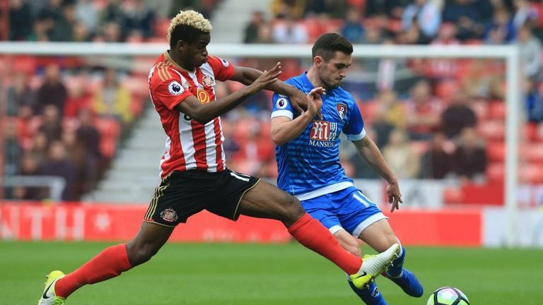 Watch highlights of Bournemouth v Sunderland in the Premier League.