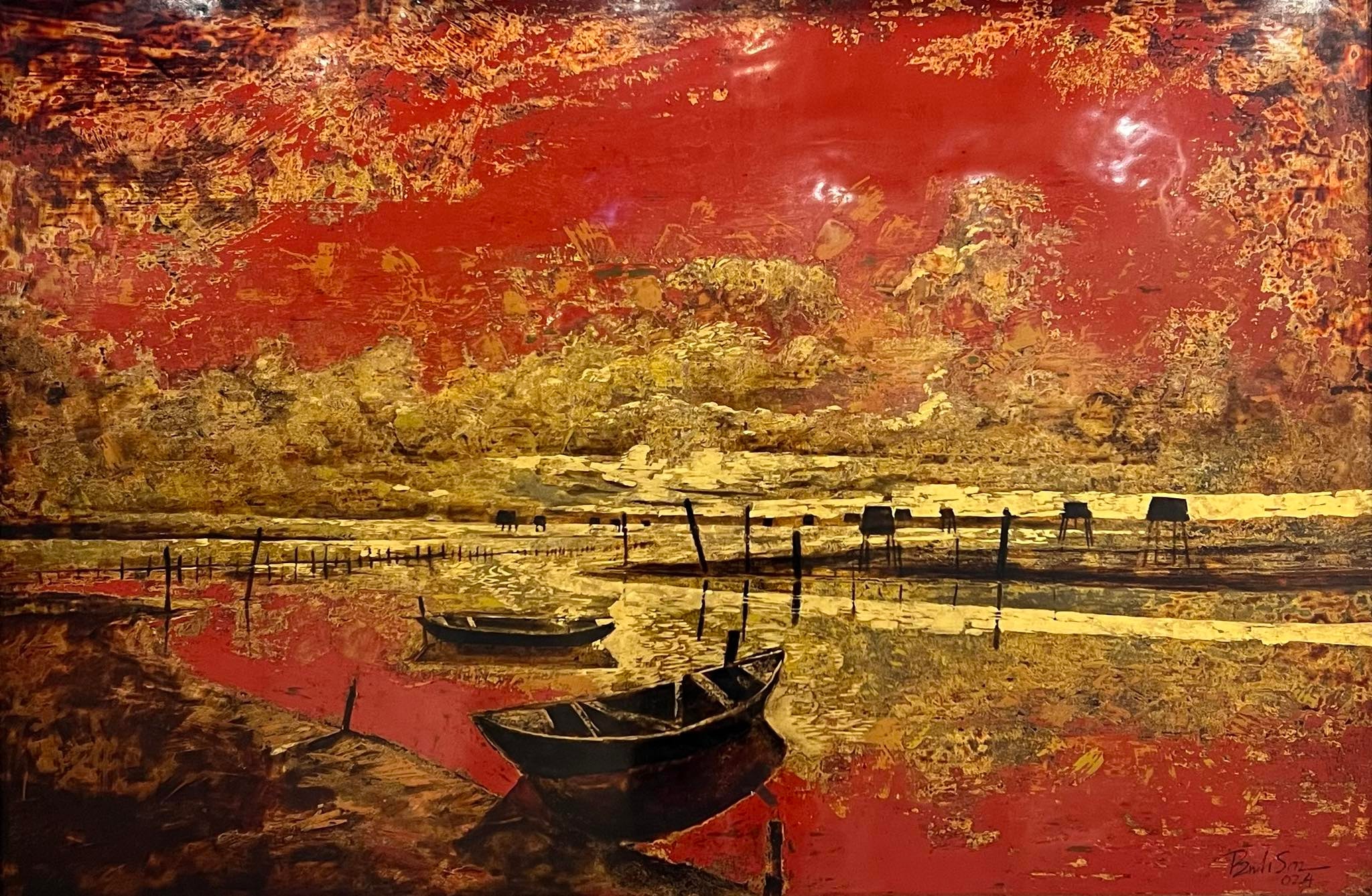 ថ្ងៃលិចនៅលើសមុទ្រ