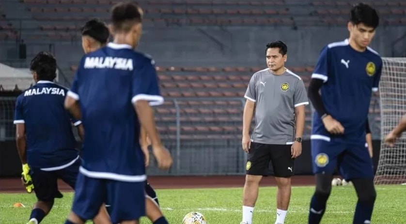 HLV U22 Malaysia than phiền vì không nhận được sự quan tâm từ truyền thông.