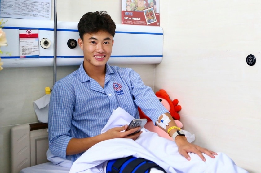 VFF báo tin cực vui về đội trưởng U22 Việt Nam-749916