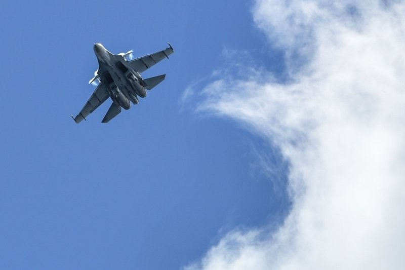 Su - 30 sm v e0 su - 3 5s n e2ng c e1p kh 03 n03ng ta5n c f4ng vdbi bom UMPK hic7u qua3 ha1n - 89nh 4.
