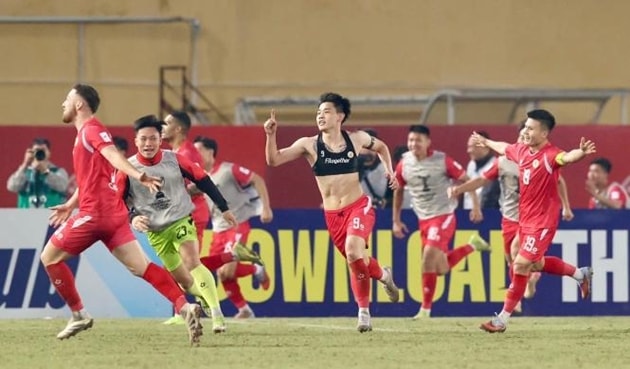 Đình Bắc ghi bàn quyết định cho Công an Hà Nội.