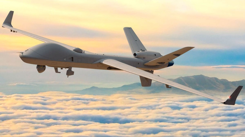 Mỹ phá hủy máy bay MQ - 9 Reaper ngoài khơi Hàn Quốc vì sự cố kỹ thuật - Ảnh 1.