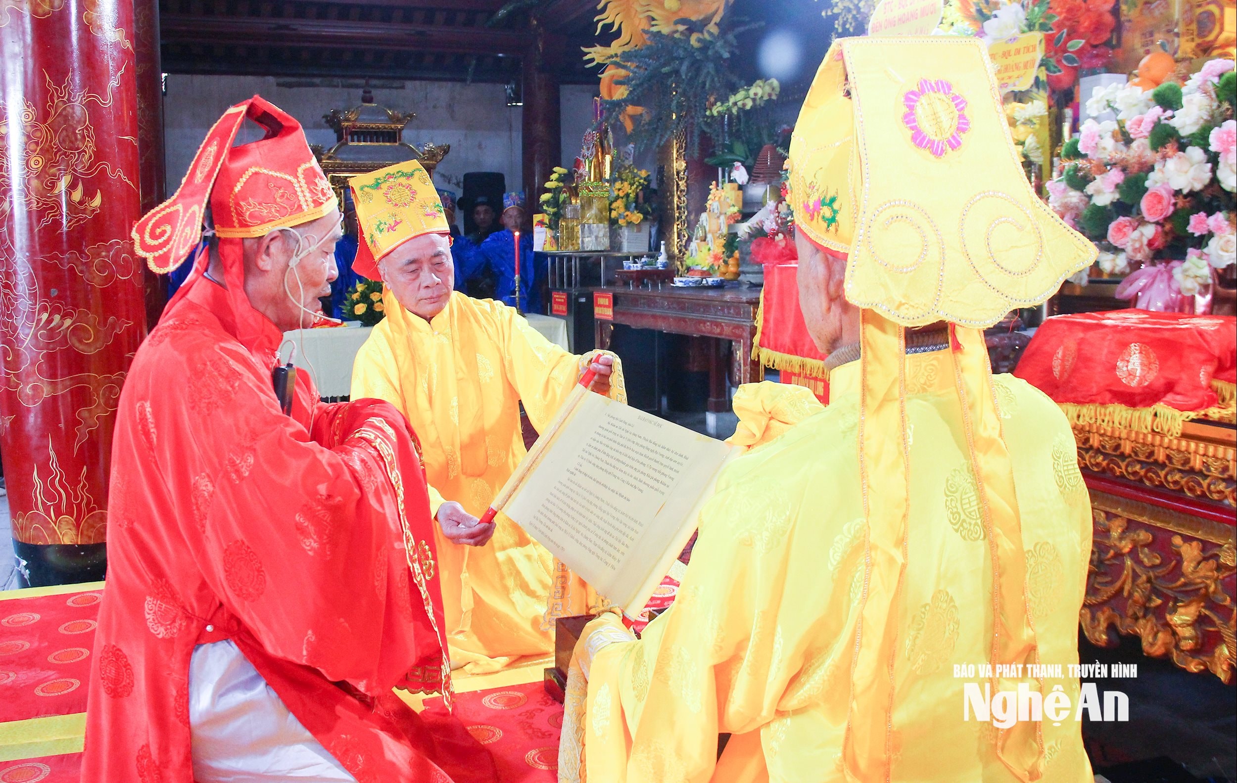 A Cerimônia de Proclamação na Cerimônia