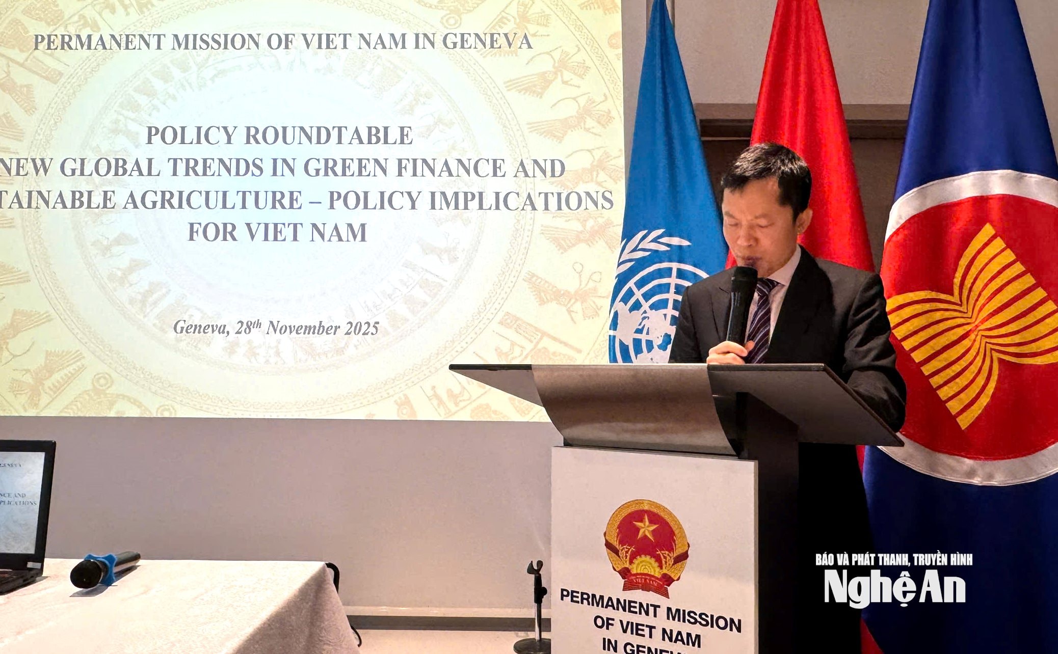 Mr. Cung Duc Han, Chargé d'Affaires of the Permanent Mission of Vietnam to the United Nations