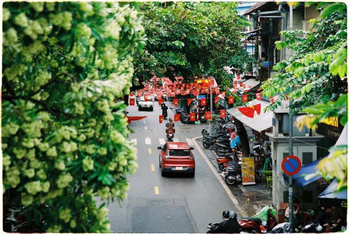Một con phố Hà Nội vào mùa đông. Ảnh: Quang Anh