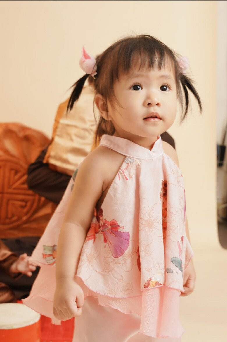 Con gái đáng yêu, kháu khỉnh của vợ chồng Thanh Trúc.