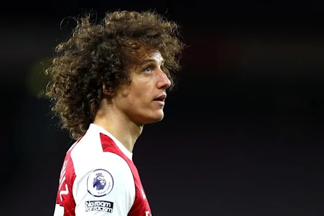 David Luiz có thời gian đầy biến động ở Arsenal.