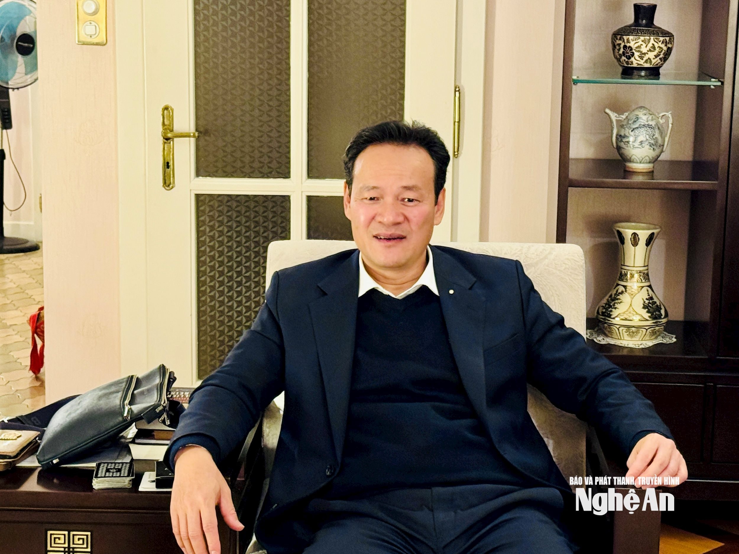 Đại sứ Mai Phan Dũng Trưởng Phái Đoàn phát biểu