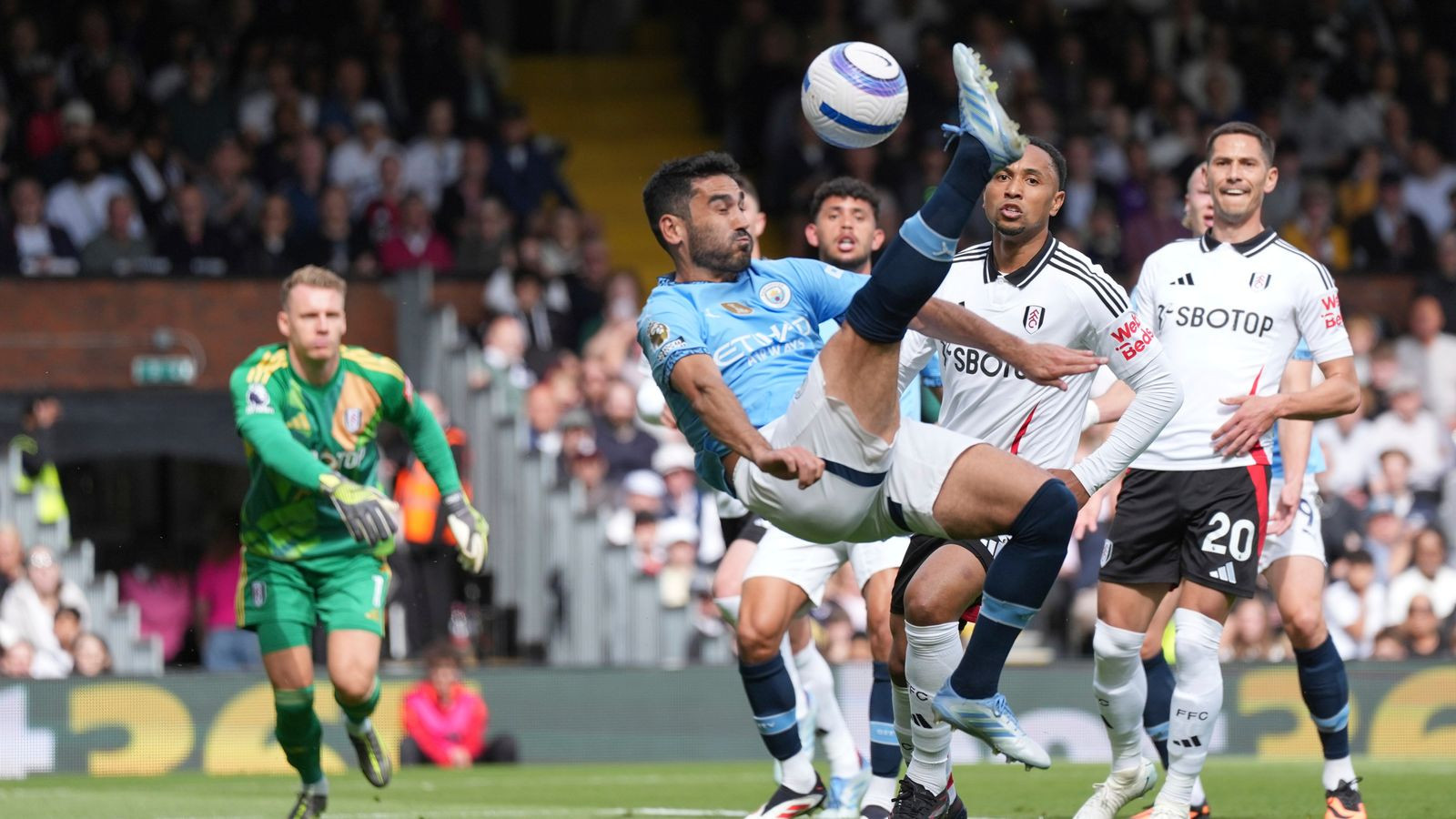 Fulham 0-2 Man City: Ilkay Gundogan and Erling Haaland secure third place in Premier League and Champions League spot | Football News | Sky Sports