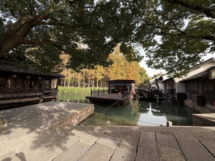 Vợ chồng Quế Ngọc Hải rong ruổi Ô Trấn cuối thu - 4