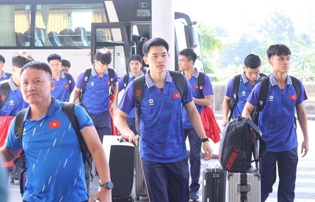 U22 Việt Nam đã lên đường sang Thái Lan.