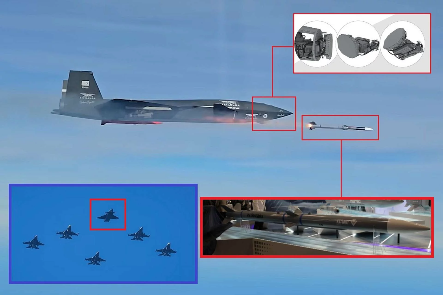 UAV thổi nhĩ kỳ