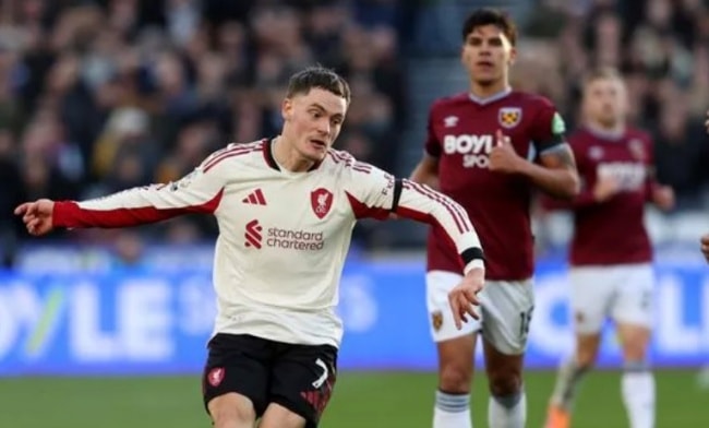 Florian Wirtz chơi nổi bật trước West Ham.