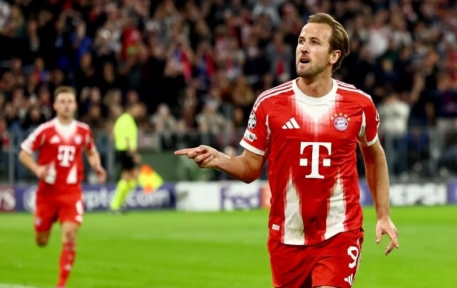 Kane có 14 bàn ở Bundesliga.