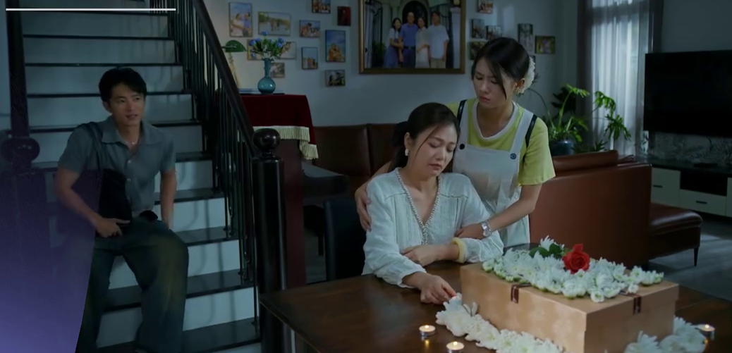 Gia đình trái dấu - Tập 1: Chồng đang họp, 'công chúa' vợ gọi cháy máy- Ảnh 2.