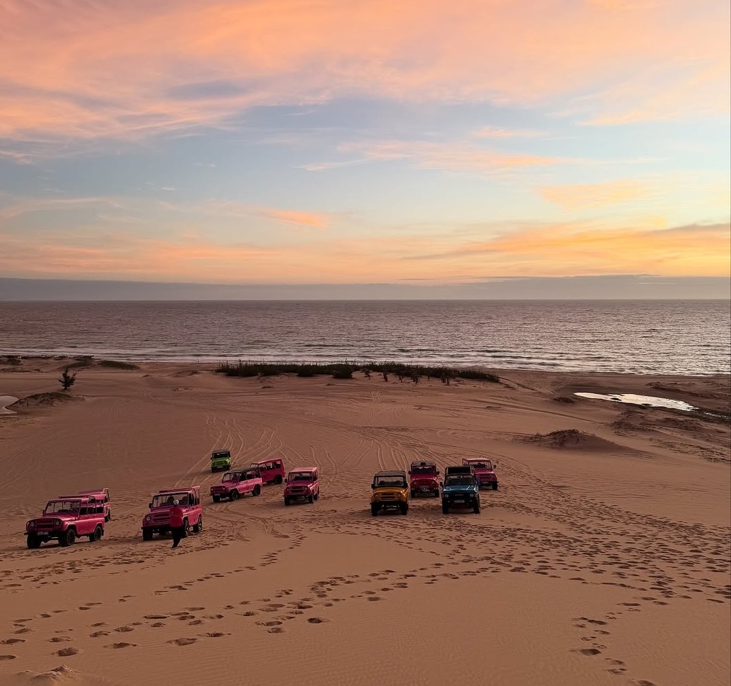 Khung cảnh lung linh tại đồi cát Nam Cương