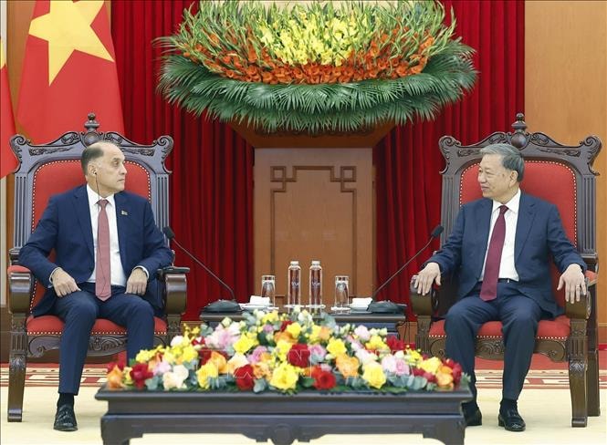 Tổng Bí thư Tô Lâm tiếp Thư ký Hội đồng An ninh Belarus- Ảnh 2.