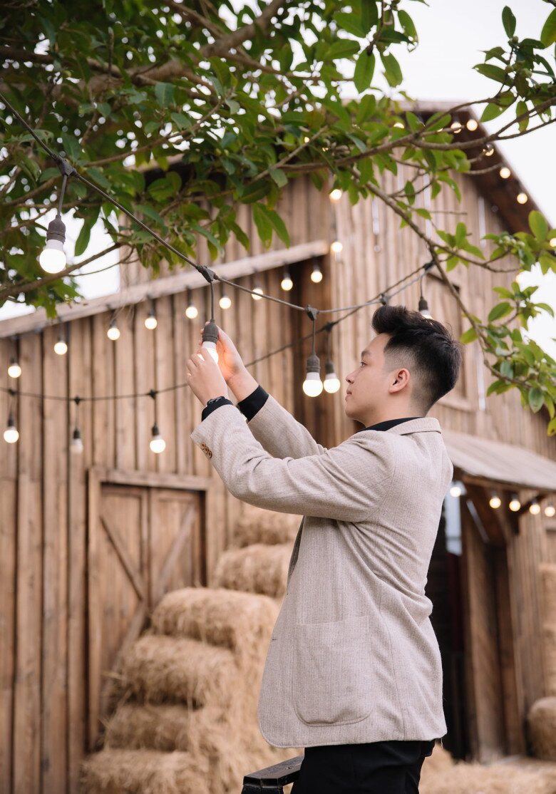Góc nghiêng được nhận xét tuyệt đối điện ảnh của con trai NSƯT Phú Đôn.