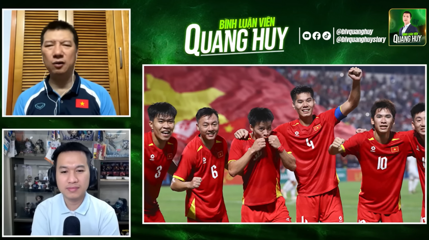 BLV Quang Huy dự đoán tỷ số trận U22 Việt Nam vs U22 Lào 752301