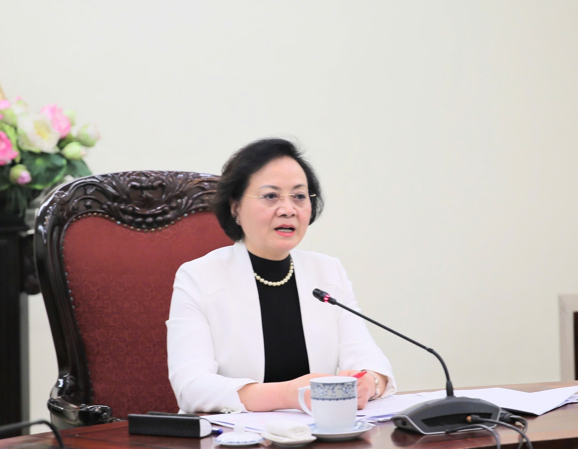 Phó Thủ tướng Phạm Thị Thanh Trà yêu cầu rà soát kỹ phương pháp đánh giá cán bộ, công chức- Ảnh 1. Phó Thủ tướng Phạm Thị Thanh Trà yêu cầu rà soát kỹ phương pháp đánh giá cán bộ, công chức- Ảnh 1.