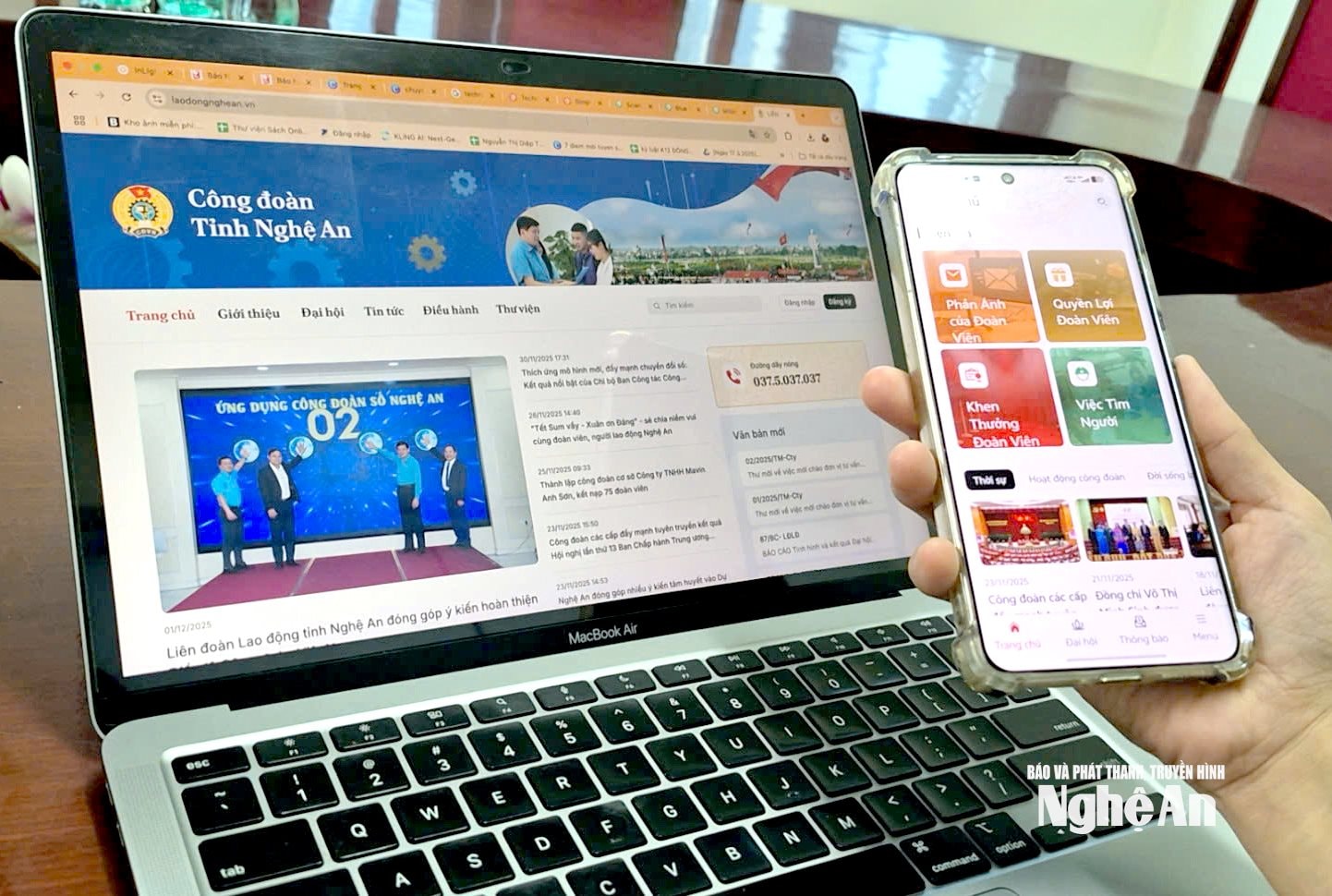 cong doan so Nghe An Ảnh Diep Thanh