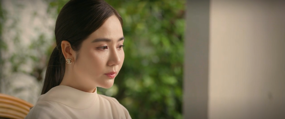 Cảnh trong phim Cách em 1 milimet tập 27, Nghiêm gằn giọng với Ngân.